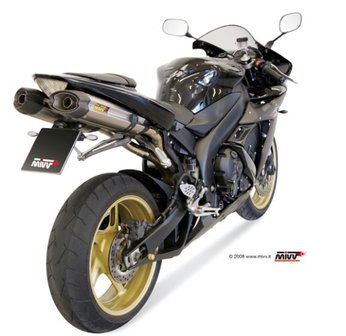 MIVV Suono Inox 2 Slip-On  YZF R1 2004-2006