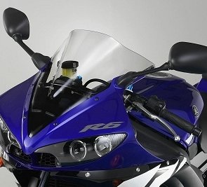 Yamaha YZF R6 2003-2005 Fabbri double bubble kuipruit