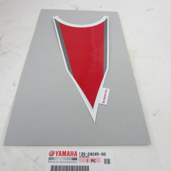 Yamaha YZF R6 13S 2008 Competition white tanksticker