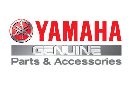 Yamaha YZF R1 5VY Lavarood sticker &quot;R1&quot; op zijkuip links