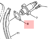 Pakking nokken asspanner Yamaha R6