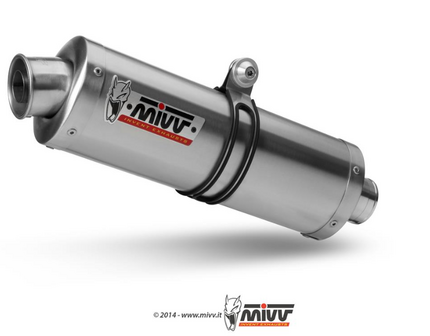 MIVV slip-on oval Inox YZF 1000 R1 98-01