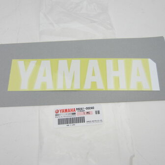 Yamaha YZF sticker onderkuip "YAMAHA" Origineel Yamaha