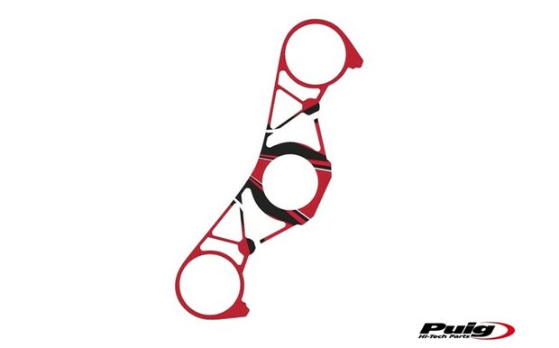 Puig Kroonplaatcover model Radikal voor Yamaha YZF-R1 '09-'11