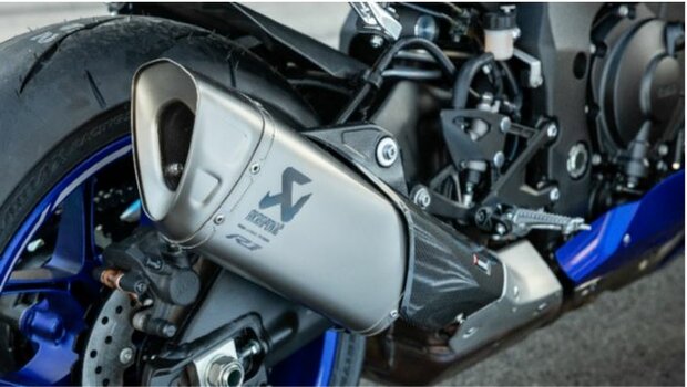 Akrapovic Slip-on titanium uitlaatdemper Yamaha YZF R1 '20