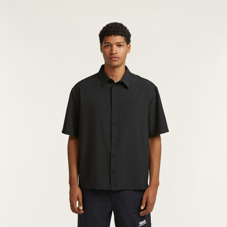 Paddock Blue Urban geweven overhemd voor heren Lamego