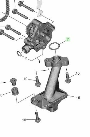Yamaha O-RING 93210-20802