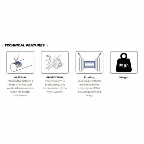 Puig Bobbin-kit aluminium M6