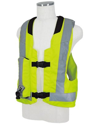 HIT-AIR Airbag Vest Hightech Fluo Yellow