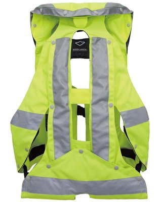 HIT-AIR Airbag Vest Hightech Fluo Yellow