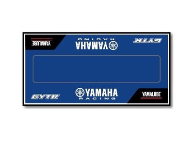 Yamaha PIT MAT HQ 200X100 BLAUW