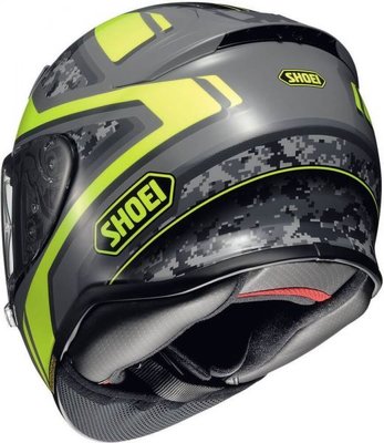 Shoei NXR Parameter Fluor geel/ Grijs