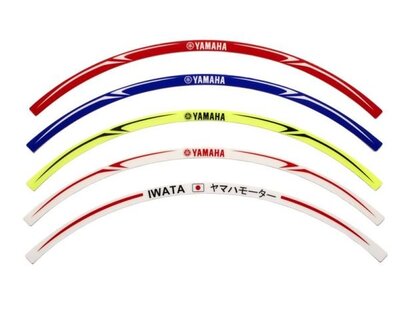 Yamaha wielstriping
