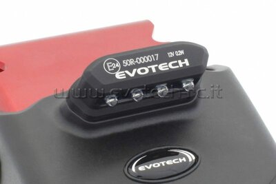 Kentekenplaat verlichting LED voor Evotech kentekenplaathouder