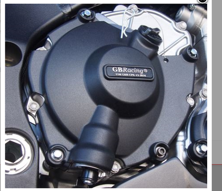Bescherming koppeling GB Racing zwart Yamaha R1