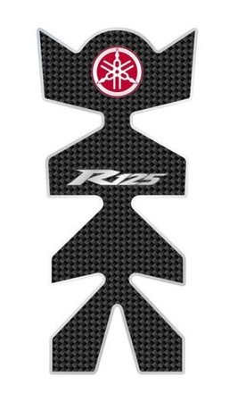 YZF-R125 TANK PAD CARBON LOOK