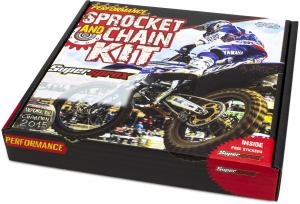 SUPERSPROX KETT KIT CHAINKIT, RK, ALU, RED