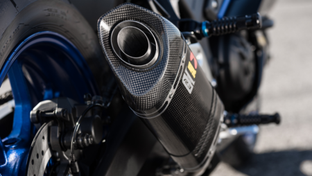 Akrapovic slip-on titanium uitlaatdemper voor YZF-R3/MT-03 (EU4)