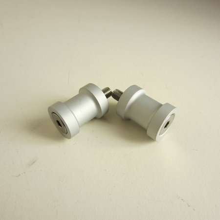 Yamaha YZF Paddock bobbins M6 Silver
