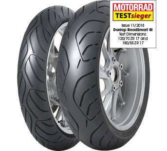 DUNLOP 180/55 ZR17 ROADSMART III SP