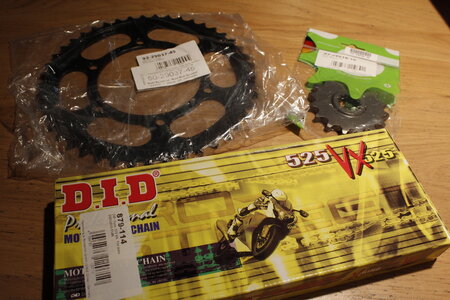 DID VX-Rin Yamaha Yzf R6 kettingset