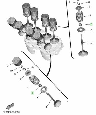 Yamaha Klepseal 4TE-12119-00