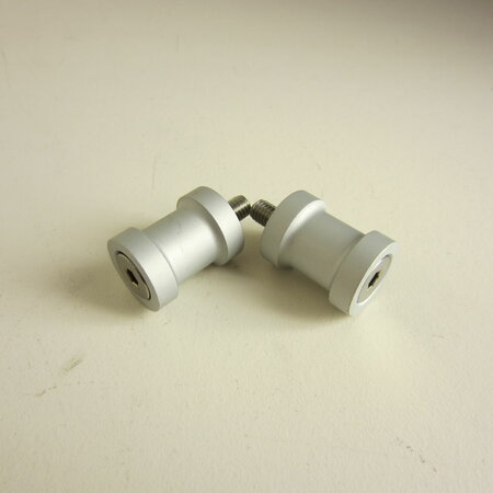 Yamaha YZF Paddock bobbins M6 Silver