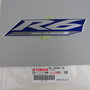 Yamaha YZF R6 5SL 2005 Zijkuip sticker Yamaha Blue