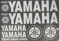 MDI Stickervel Yamaha wit 34x24cm