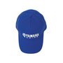 Blauwe Paddock Blue Essentials pet met Van Meel Motoren bedrukking